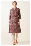 Kalavati Vol 1 By Ganpati Cotton Printed Wholesale A Line Kurti Suppliers In Mumbai